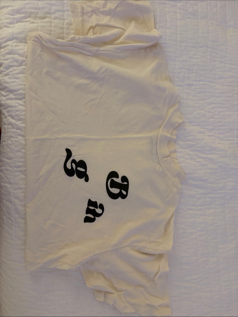 Anime Bing Cream Short Sleeve Graphic Tee with olive print